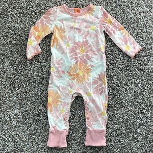 3-6M✨ Burt's Bees Romper Jumpsuit, 100% Organic Cotton One-Piece Outfit Coverall